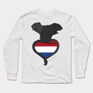 Gerbil Netherlands (dark) Long Sleeve T-Shirt